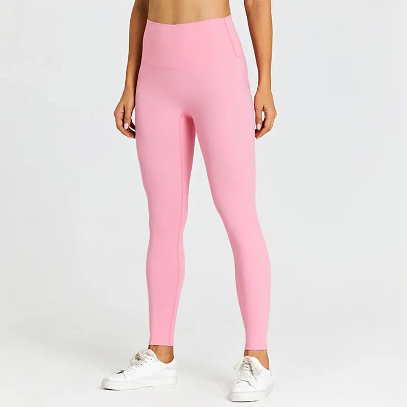 High Waist Push Up Workout Leggings for Women - Sporty Tights