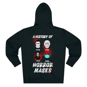 History of Horror Masks Zip Hoodie