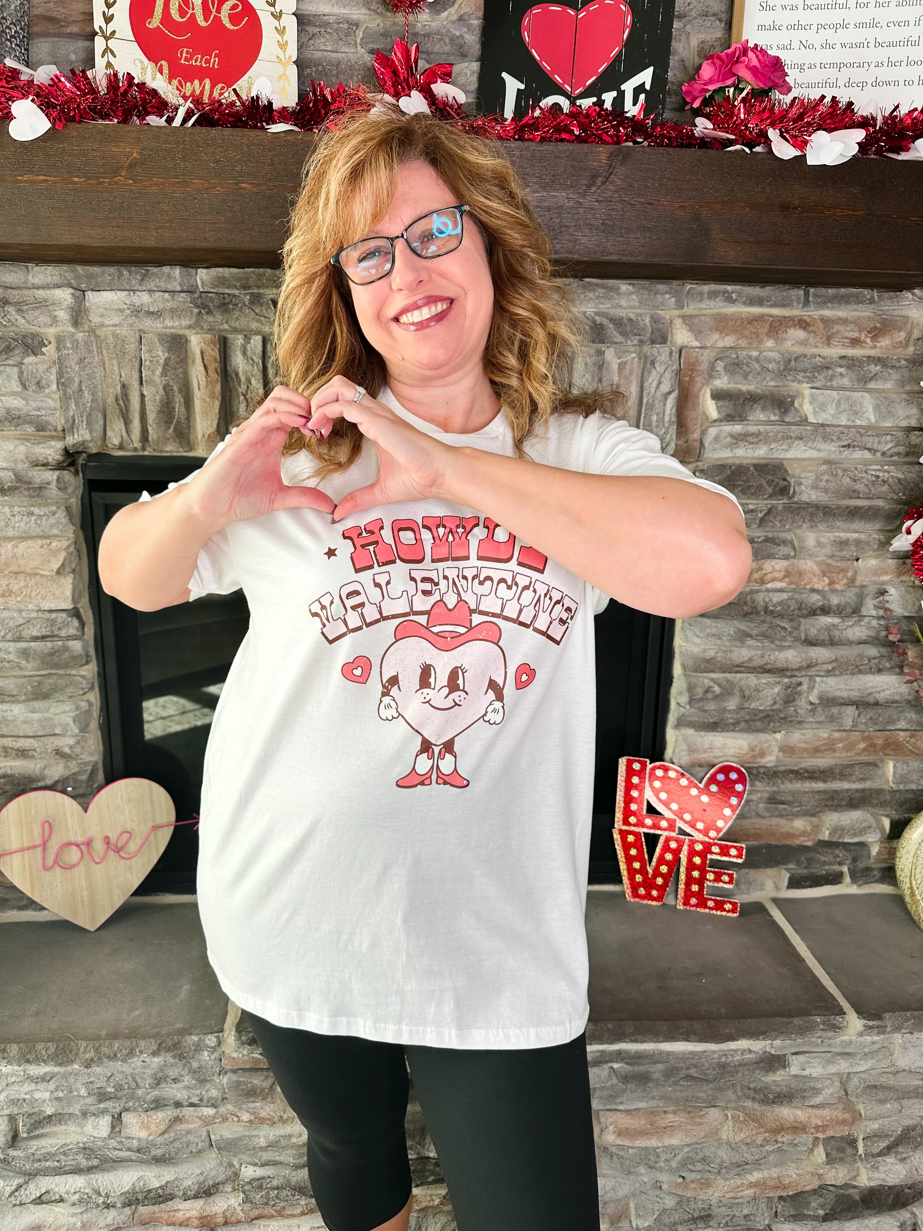 Howdy Valentines Tee