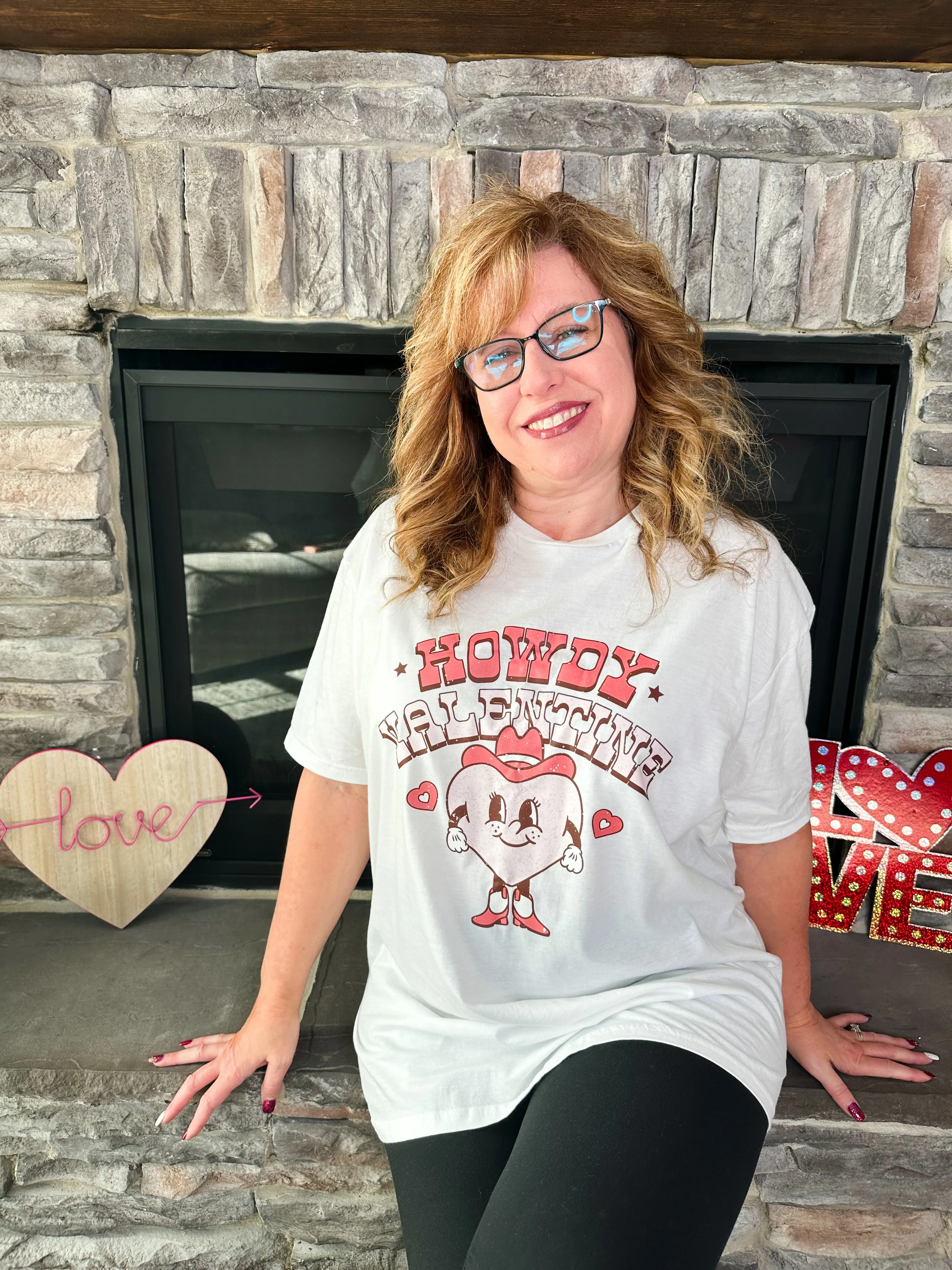 Howdy Valentines Tee
