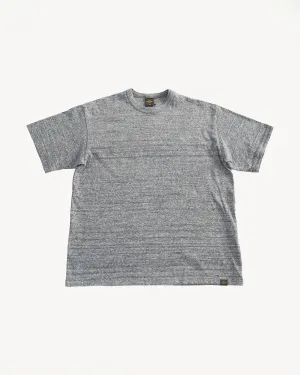IHT-1610L-GRY - 6.5oz Loopwheel Crew Neck T-Shirt with Longer Body - Grey