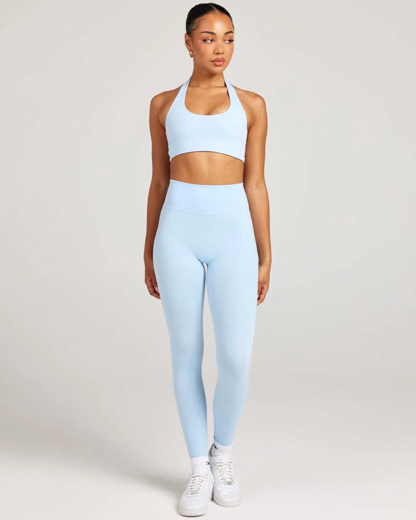 Invisible Scrunch Leggings - Blue