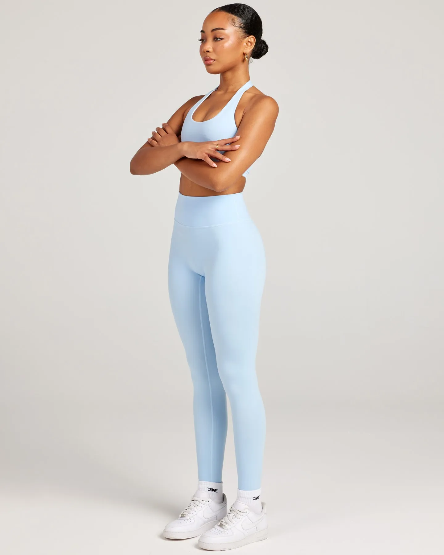 Invisible Scrunch Leggings - Blue