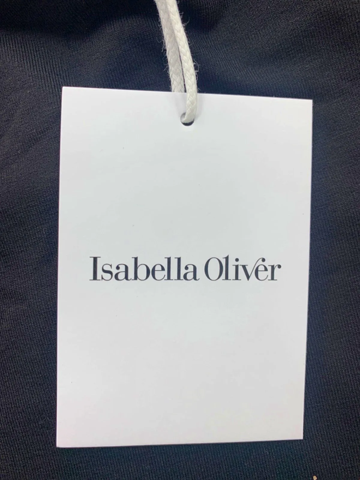 Isabella Oliver Black Willow Ecovero Maternity Leggings UK 8