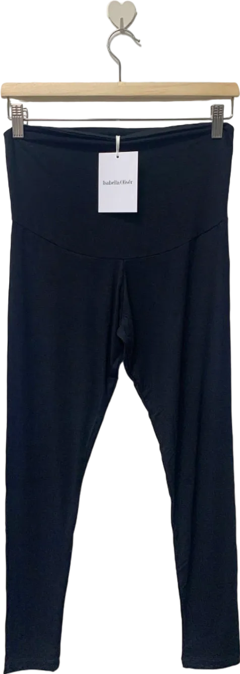 Isabella Oliver Black Willow Ecovero Maternity Leggings UK 8
