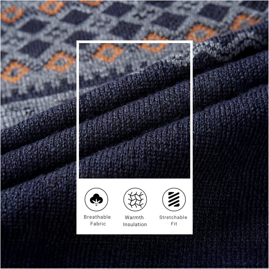 James | Festive Knit Cardigan