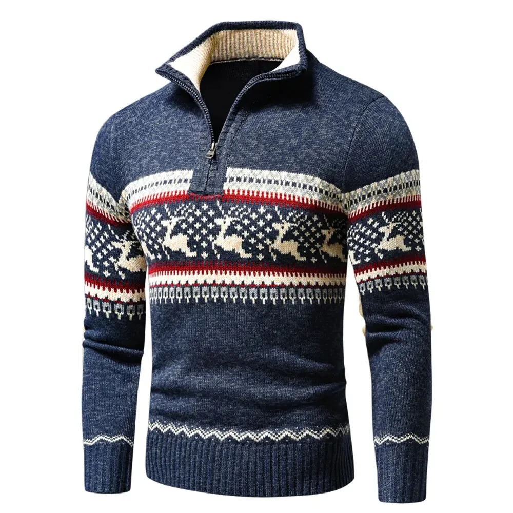 James | Festive Knit Cardigan