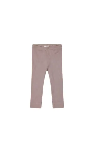 Jamie Kay Organic Cotton Modal Everyday Legging - Mauve Shadow