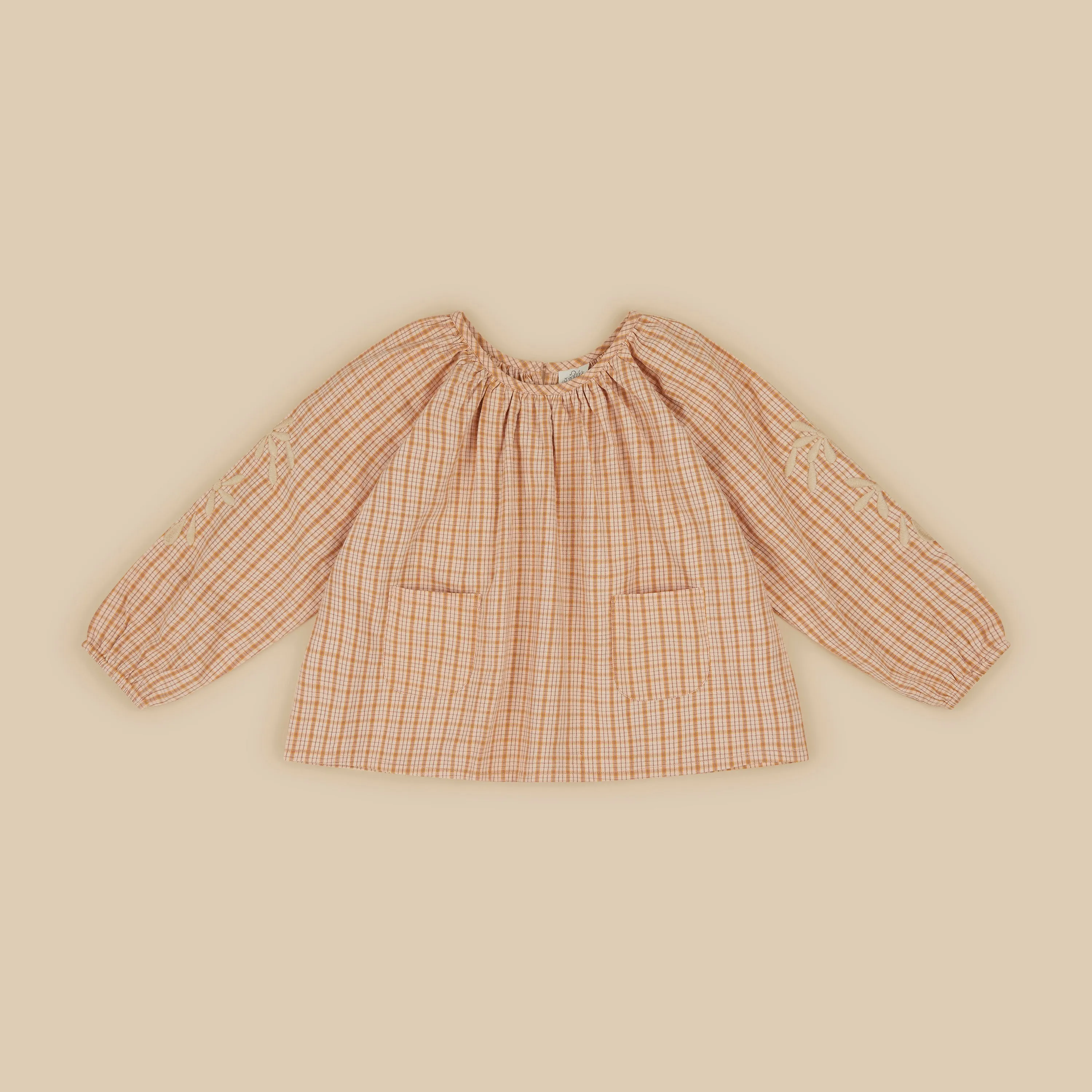 'Jeanne' Top - Forester Check Ribbon