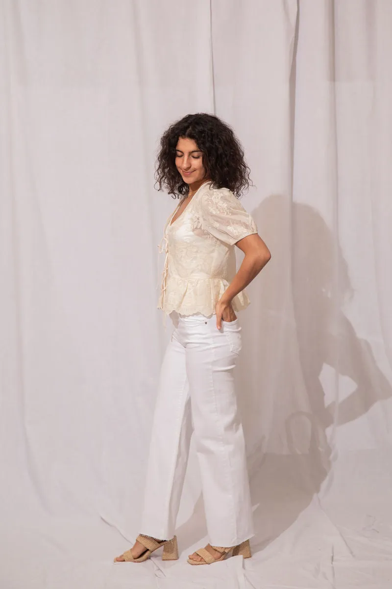 Julia Tie Top