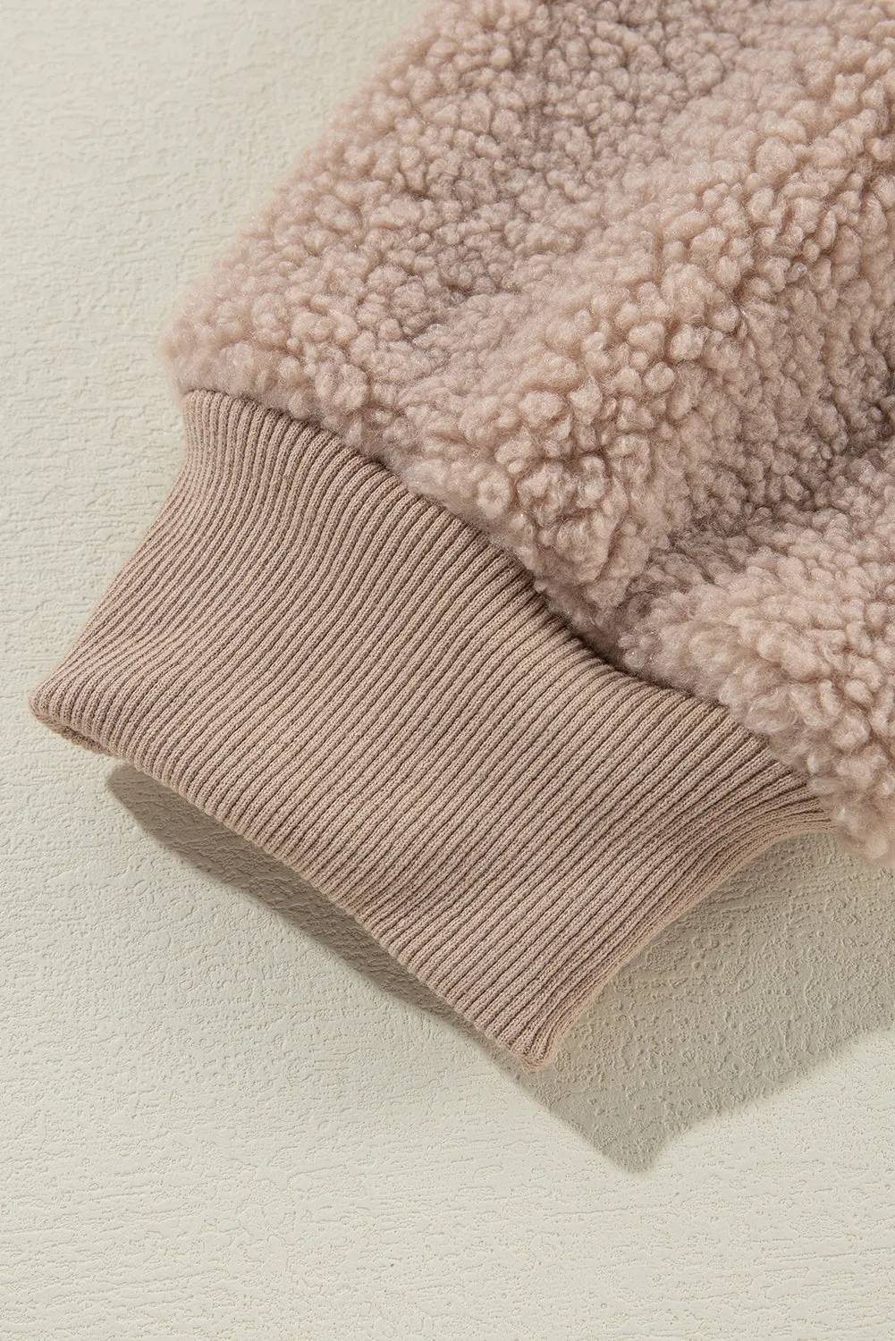 KaleaBoutique Zipper Pocketed Winter Fuzzy Jacket
