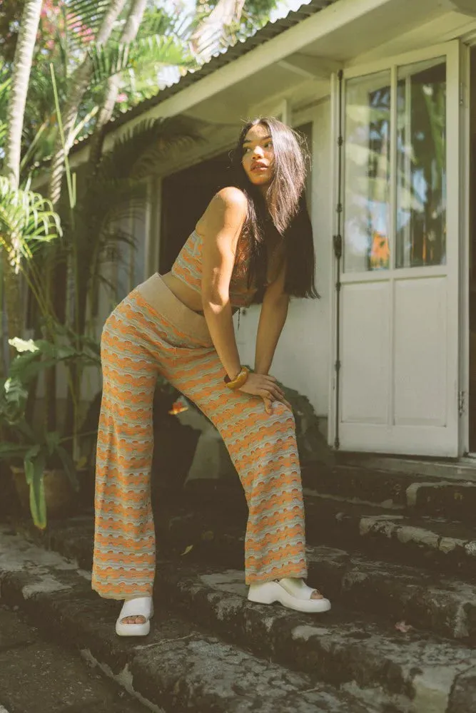 Kaleid Knit Crop