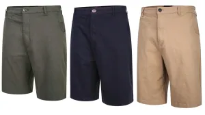 KAM Mens Big Size Stretch Chino Shorts (341), Multipl Colours Available