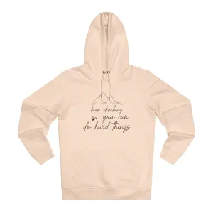 Keep Climbing in Pastel Aesthetic | Unisex Heavy Blend Organic Hoodie Sweatshirt