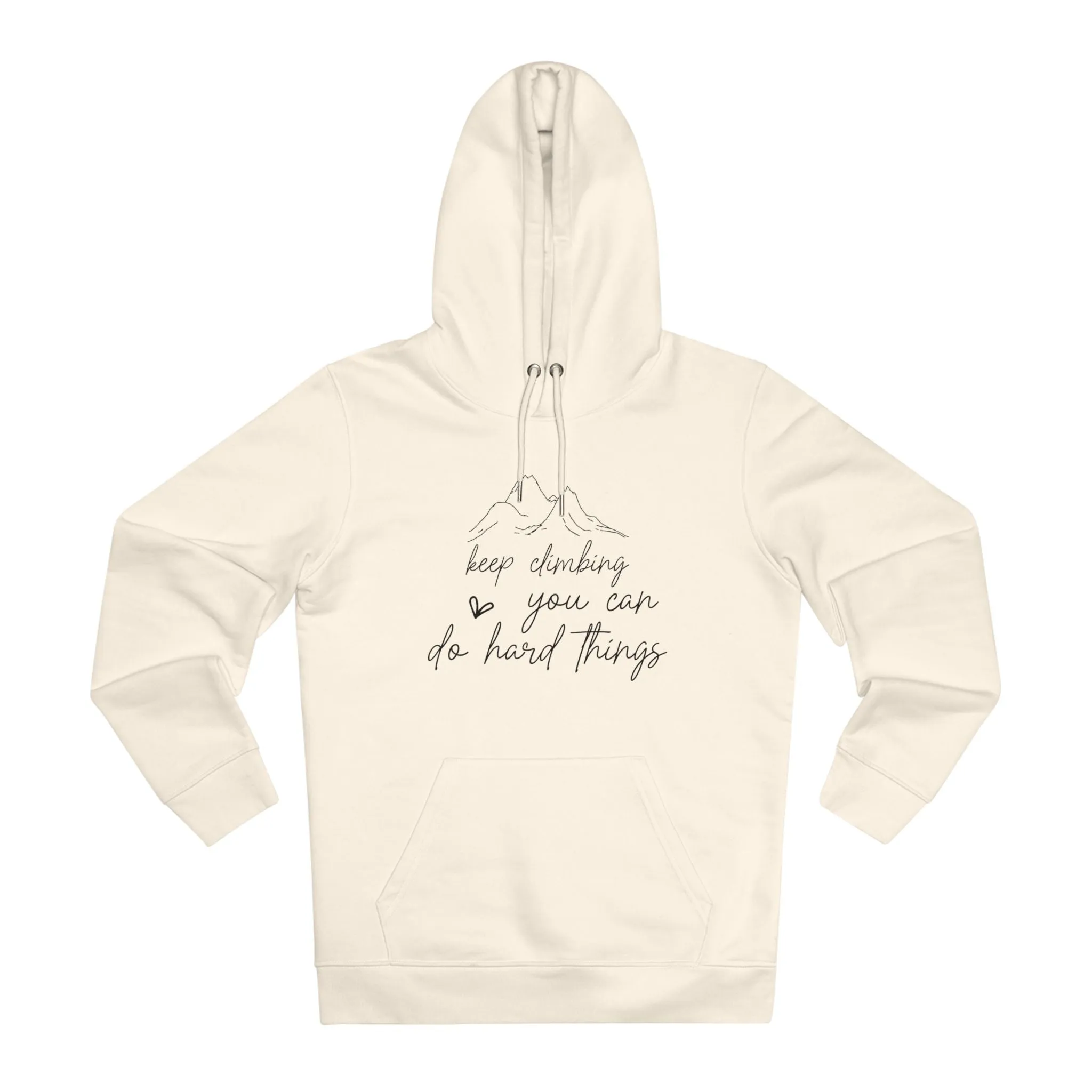 Keep Climbing in Pastel Aesthetic | Unisex Heavy Blend Organic Hoodie Sweatshirt