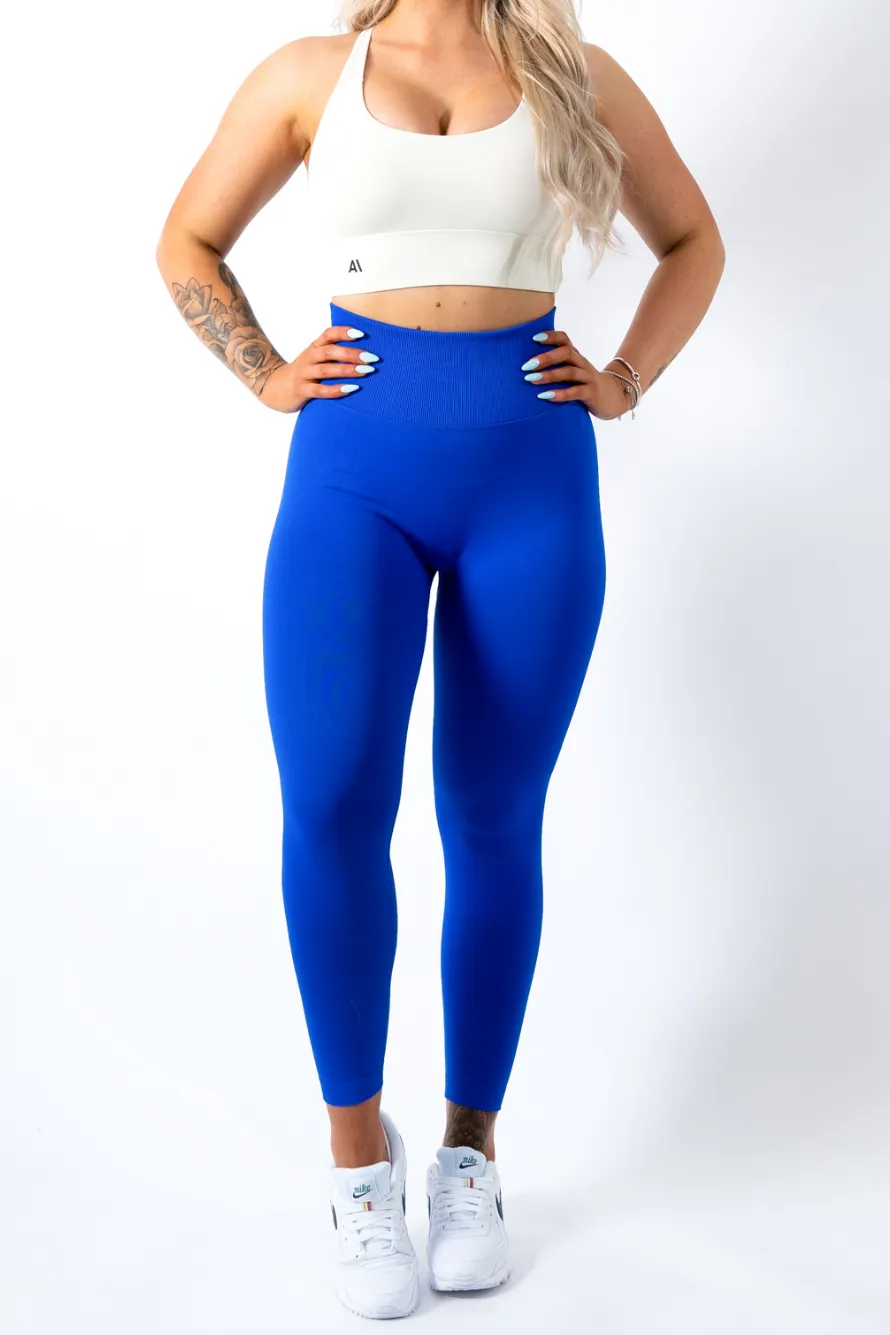 Kendall Scrunch Bum Leggings Blue