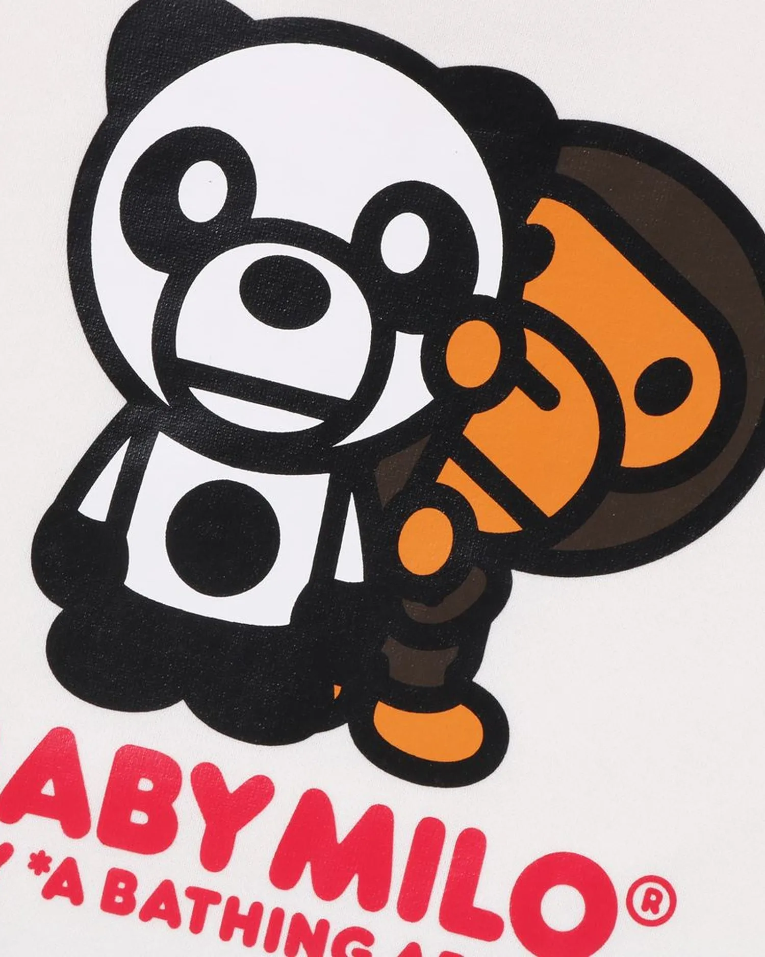 Kids Baby Milo Panda Layered Pullover Hoodie