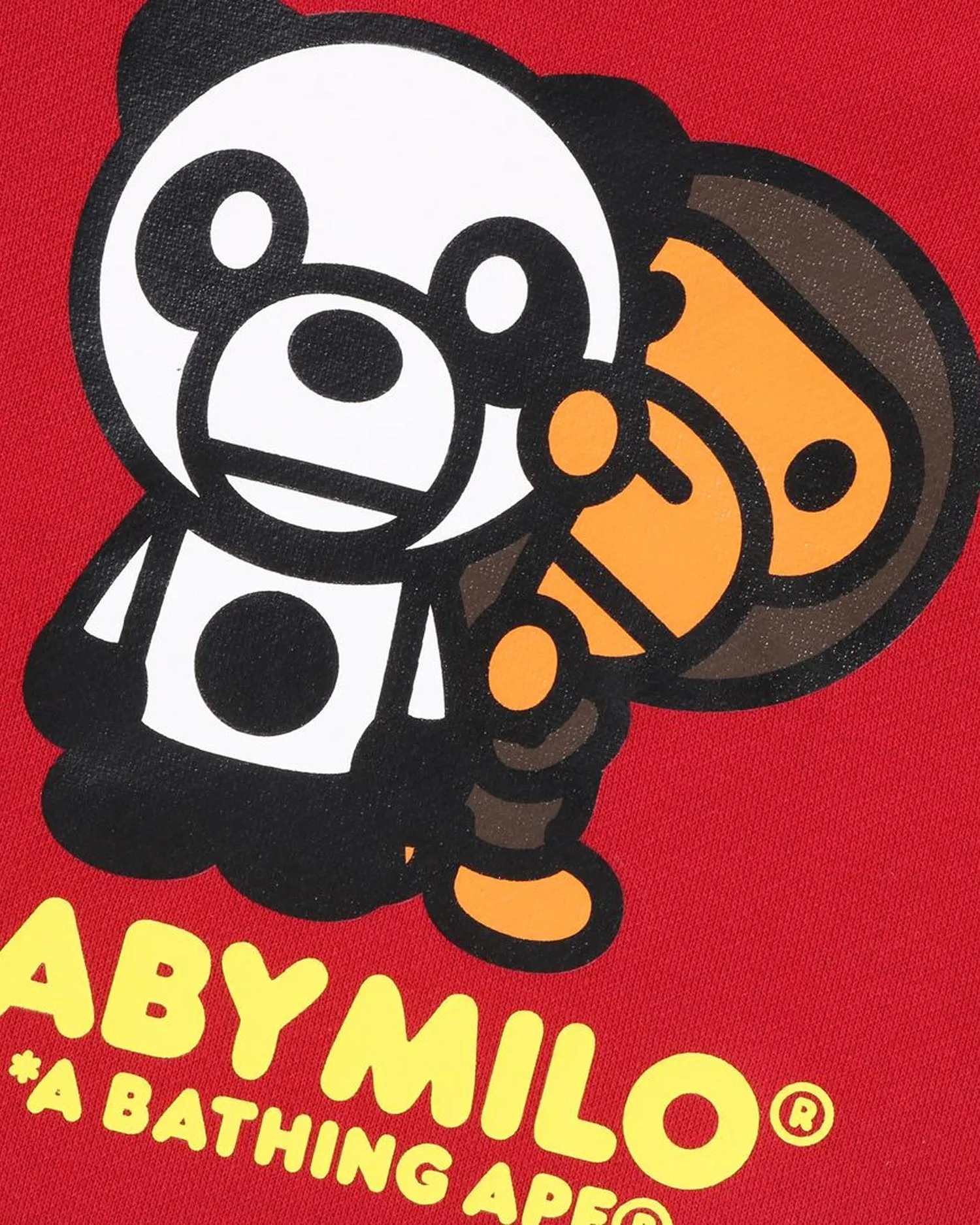 Kids Baby Milo Panda Layered Pullover Hoodie