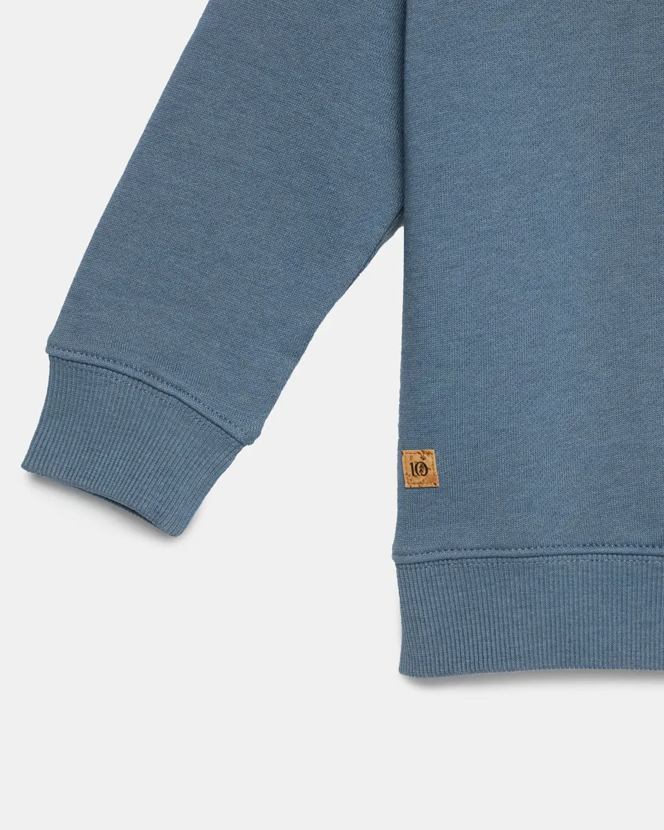 Kids Treefleece Golden Spruce Crew