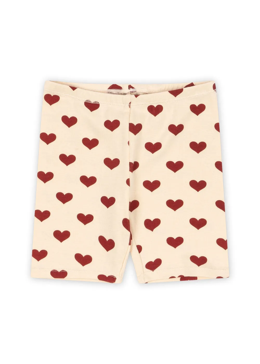 [Konges slojd] Classic Short Leggings GOTS - Amour Rouge