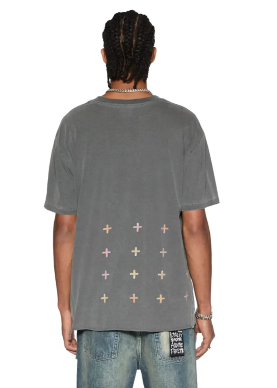 KSUBI World Order Biggie Tee - Charcoal