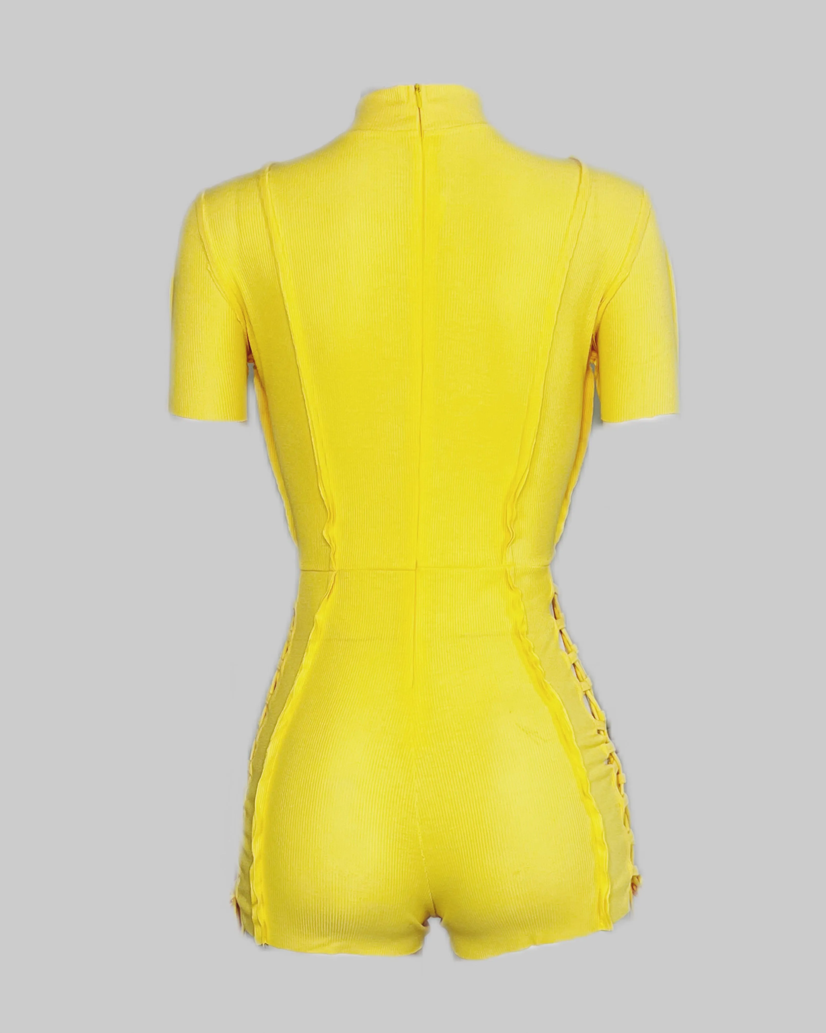 Lace Me Down - Yellow