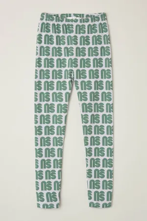 Legging - Dapple Grey Monogram