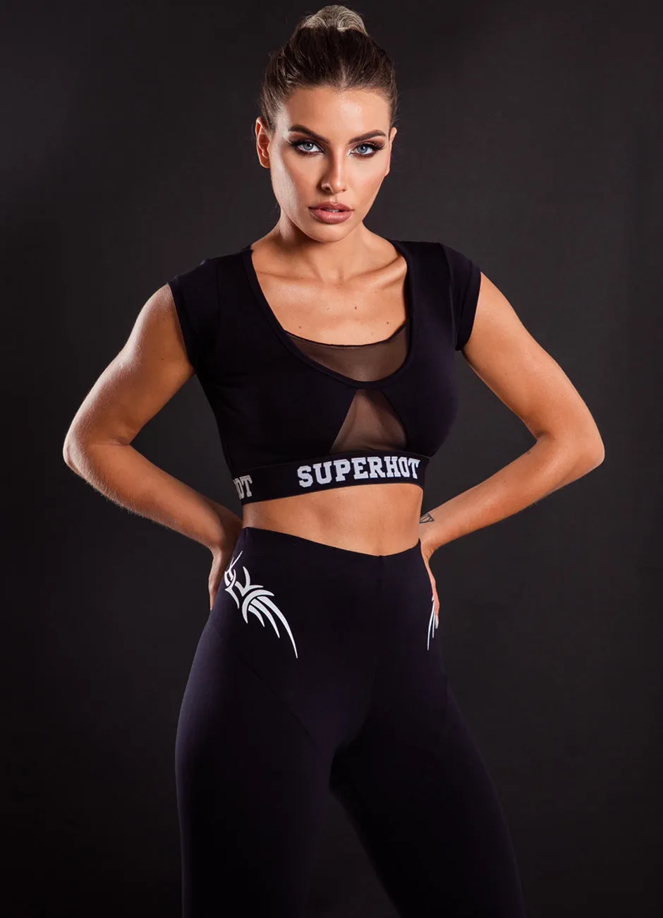 Legging Superhot Comfy Preta CAL5016