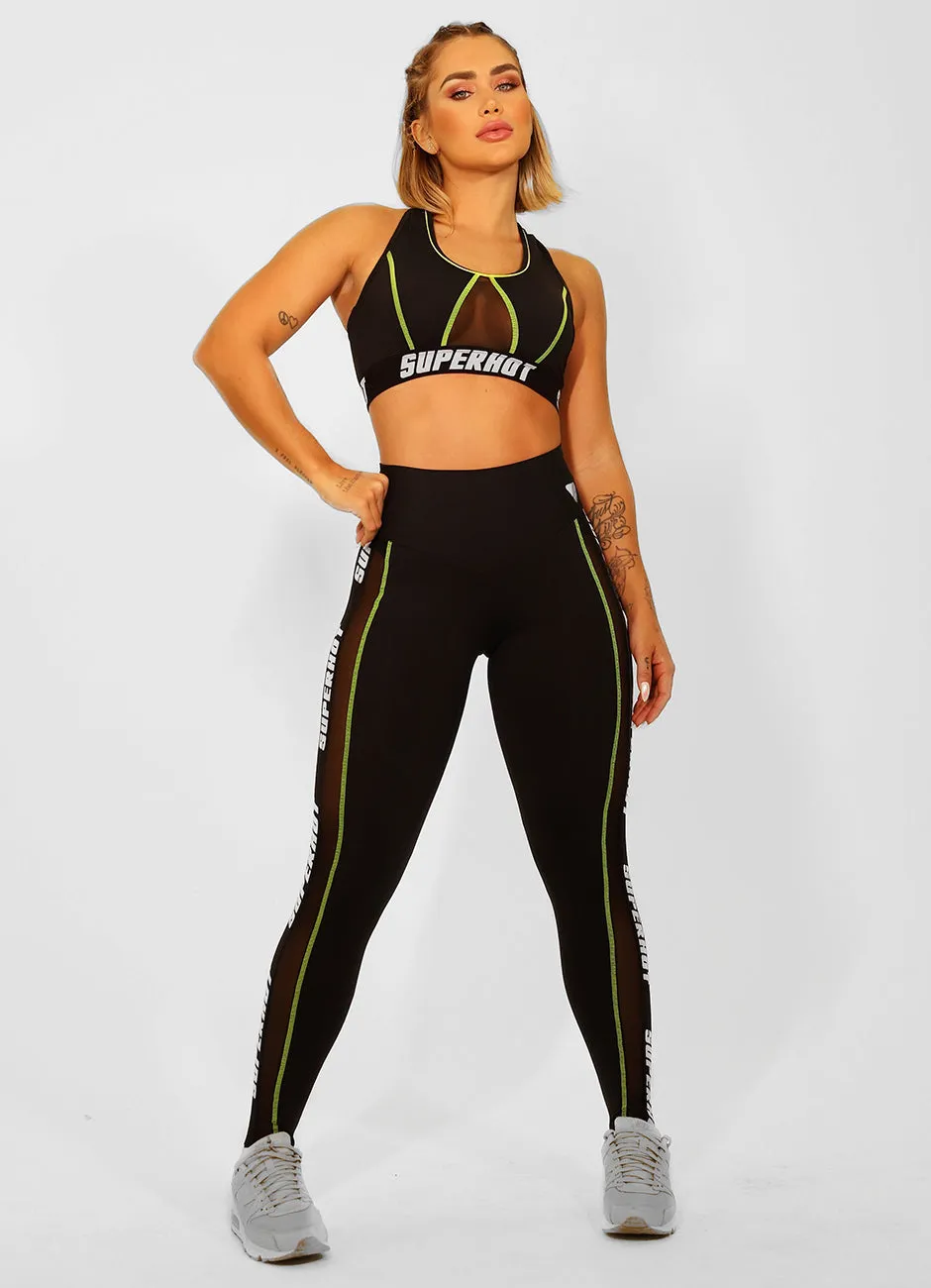 Legging Superhot Comfy Preta CAL5091