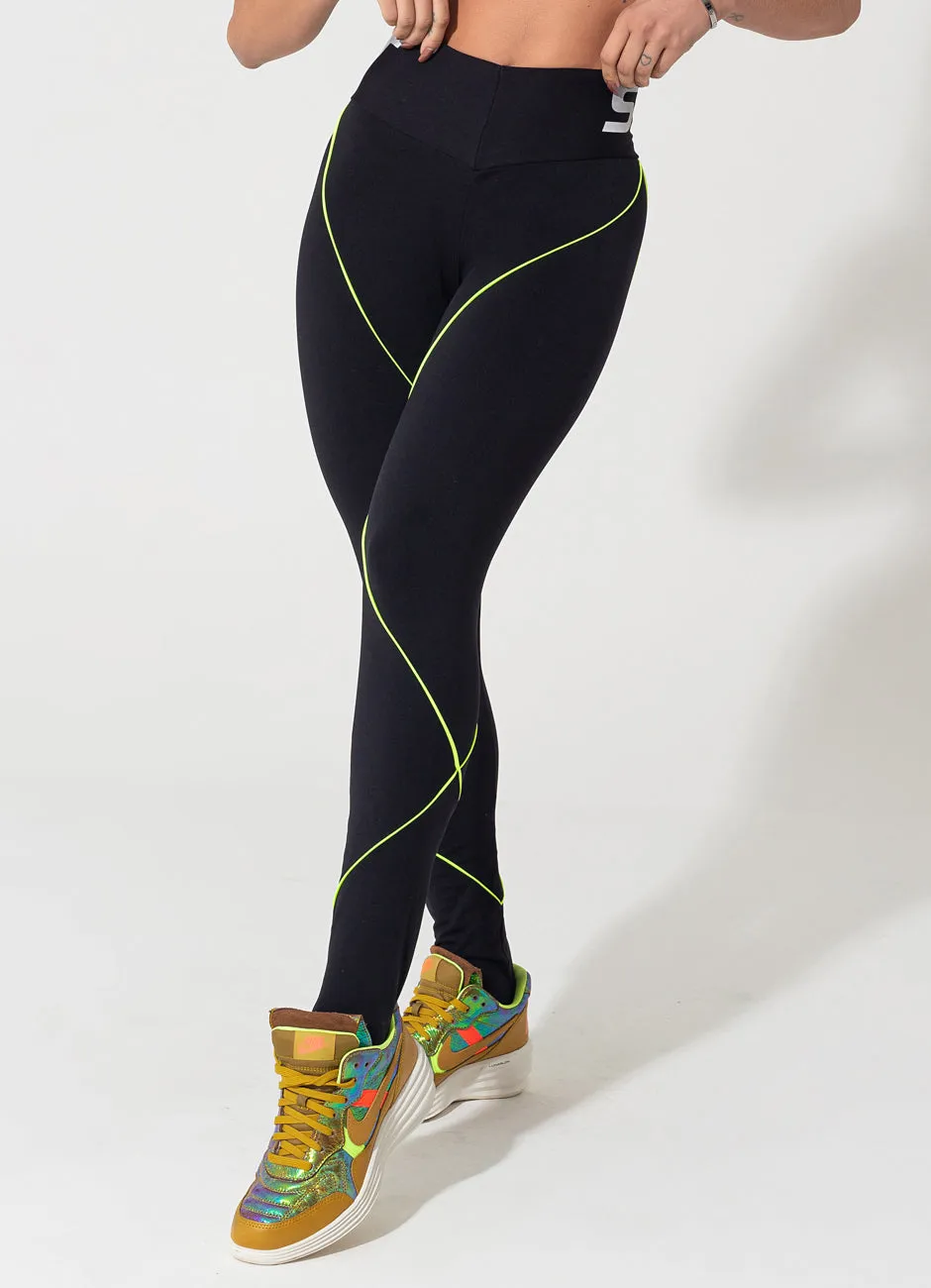 Legging Superhot Comfy Preta CAL5174