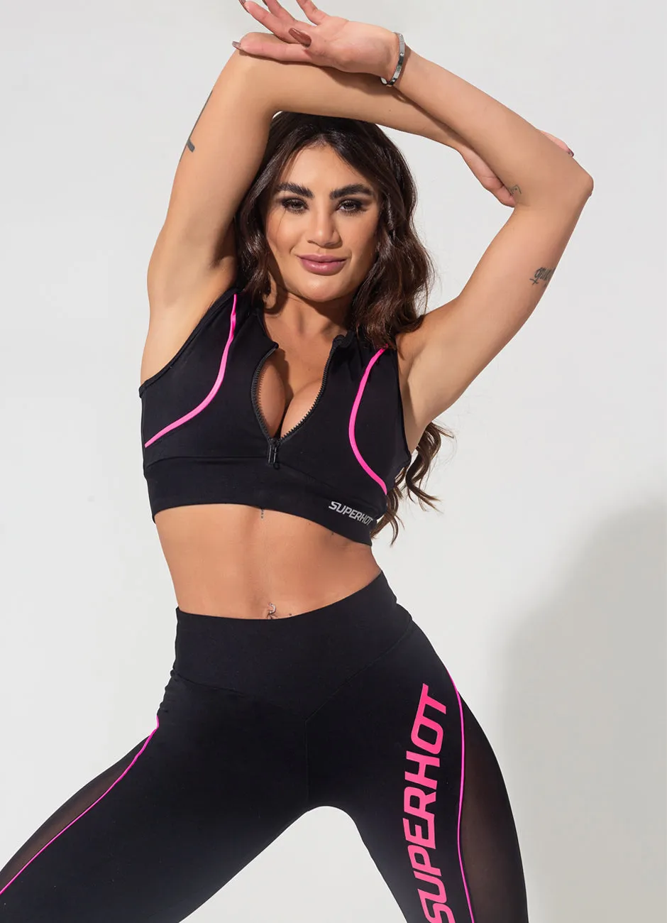 Legging Superhot Comfy Preta CAL5176
