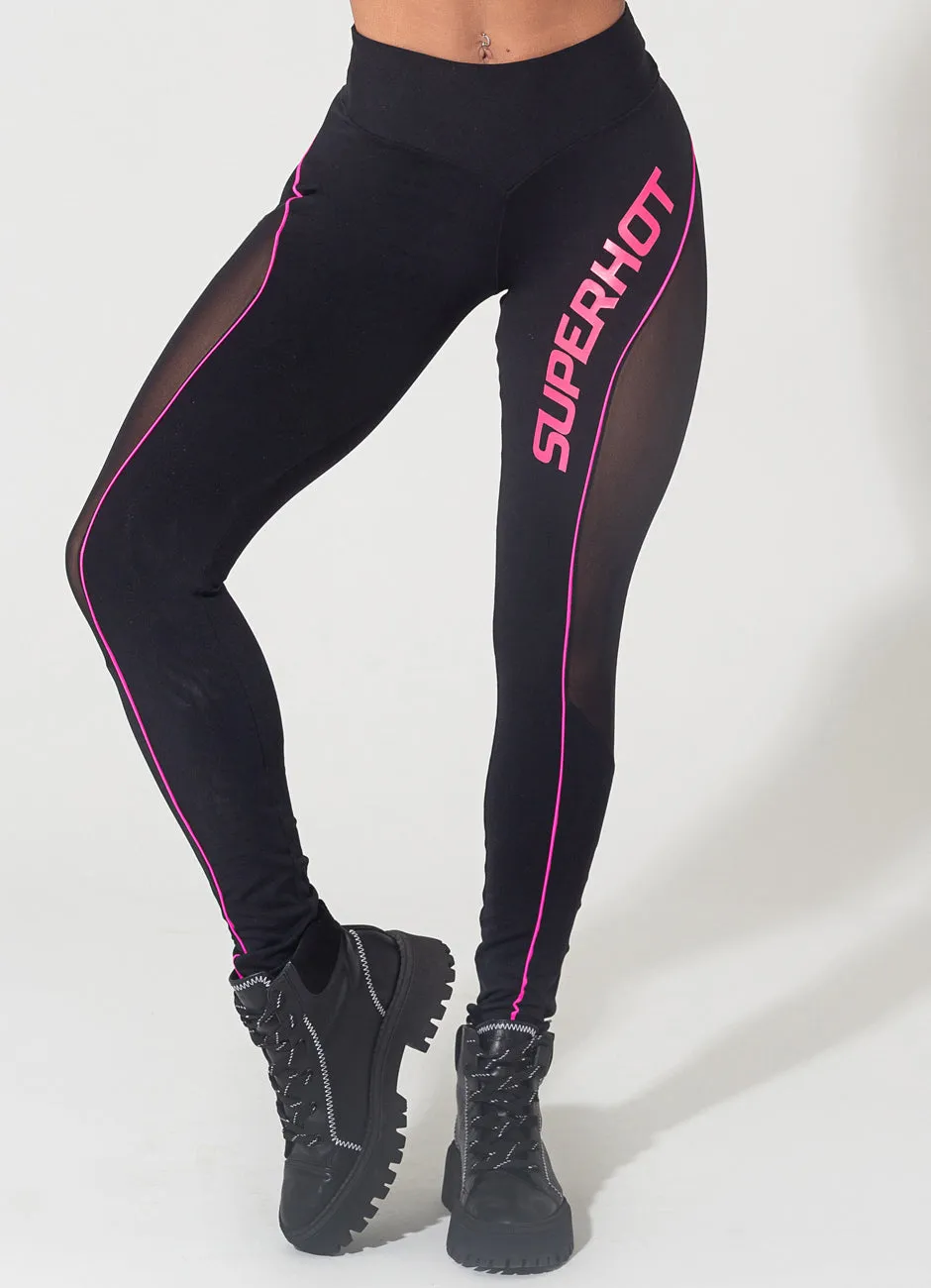 Legging Superhot Comfy Preta CAL5176