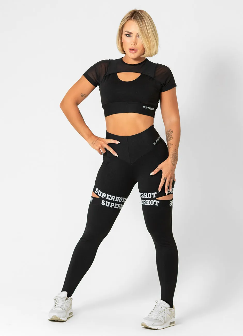 Legging Superhot Comfy Preta CAL5184