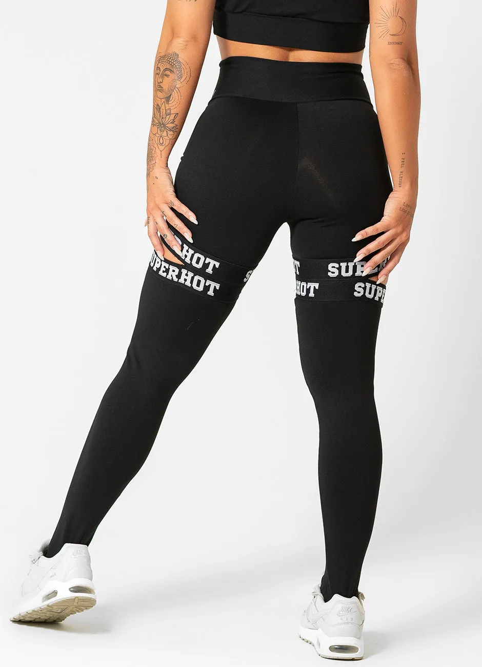 Legging Superhot Comfy Preta CAL5184