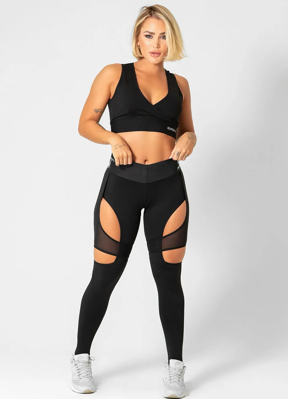 Legging Superhot Comfy Preta CAL5191