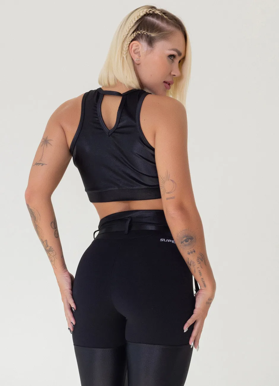 Legging Superhot Comfy Preta CAL5303