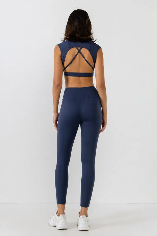 Leggings (Khaki or Navy)