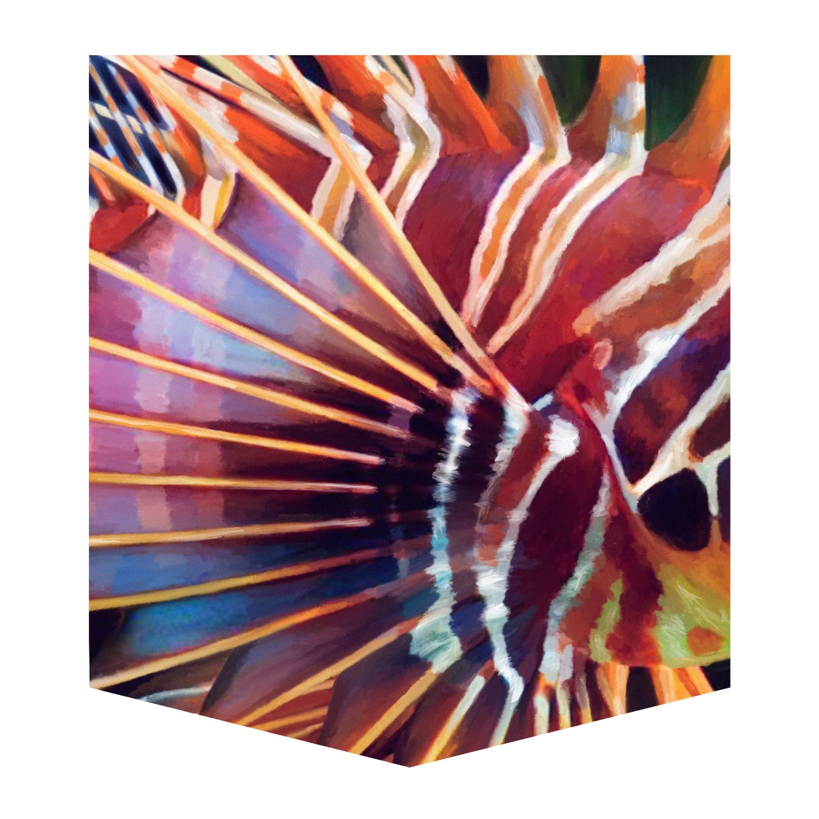 Lionfish Kid's Pocket Tee