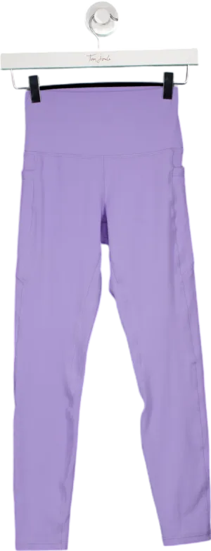 Lululemon Purple Align High-Rise Leggings UK 8