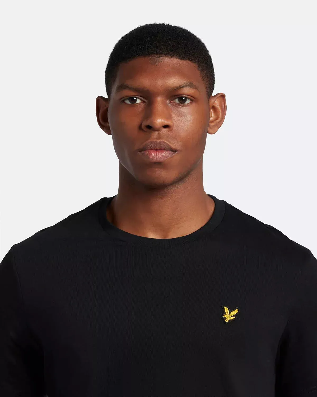 Lyle & Scott Plain T-Shirt In Black