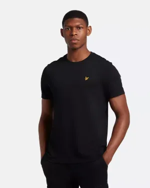 Lyle & Scott Plain T-Shirt In Black