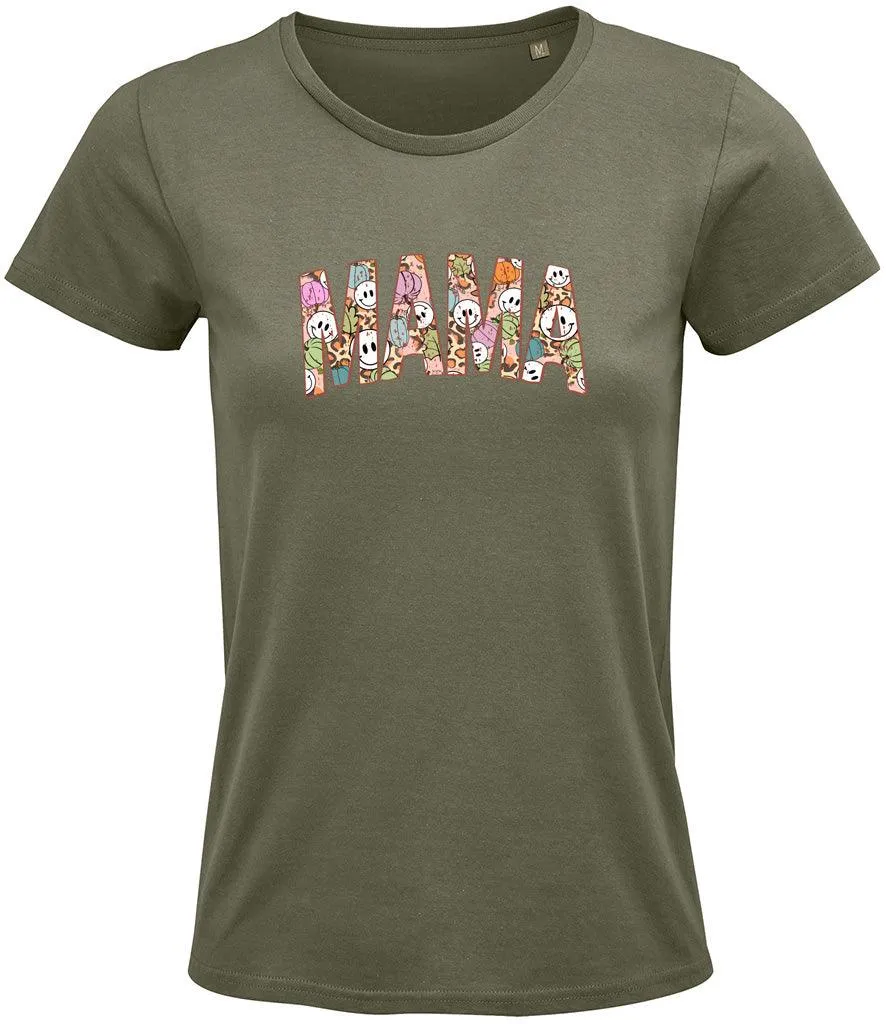 Mama Halloween Ladies T-shirt