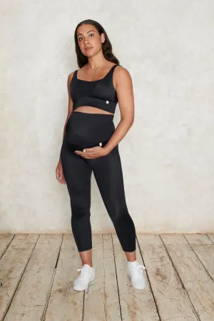Maternity 7/8 leggings in black