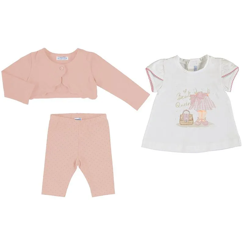 Mayoral - Beauty Queen Three Piece Set - Pink