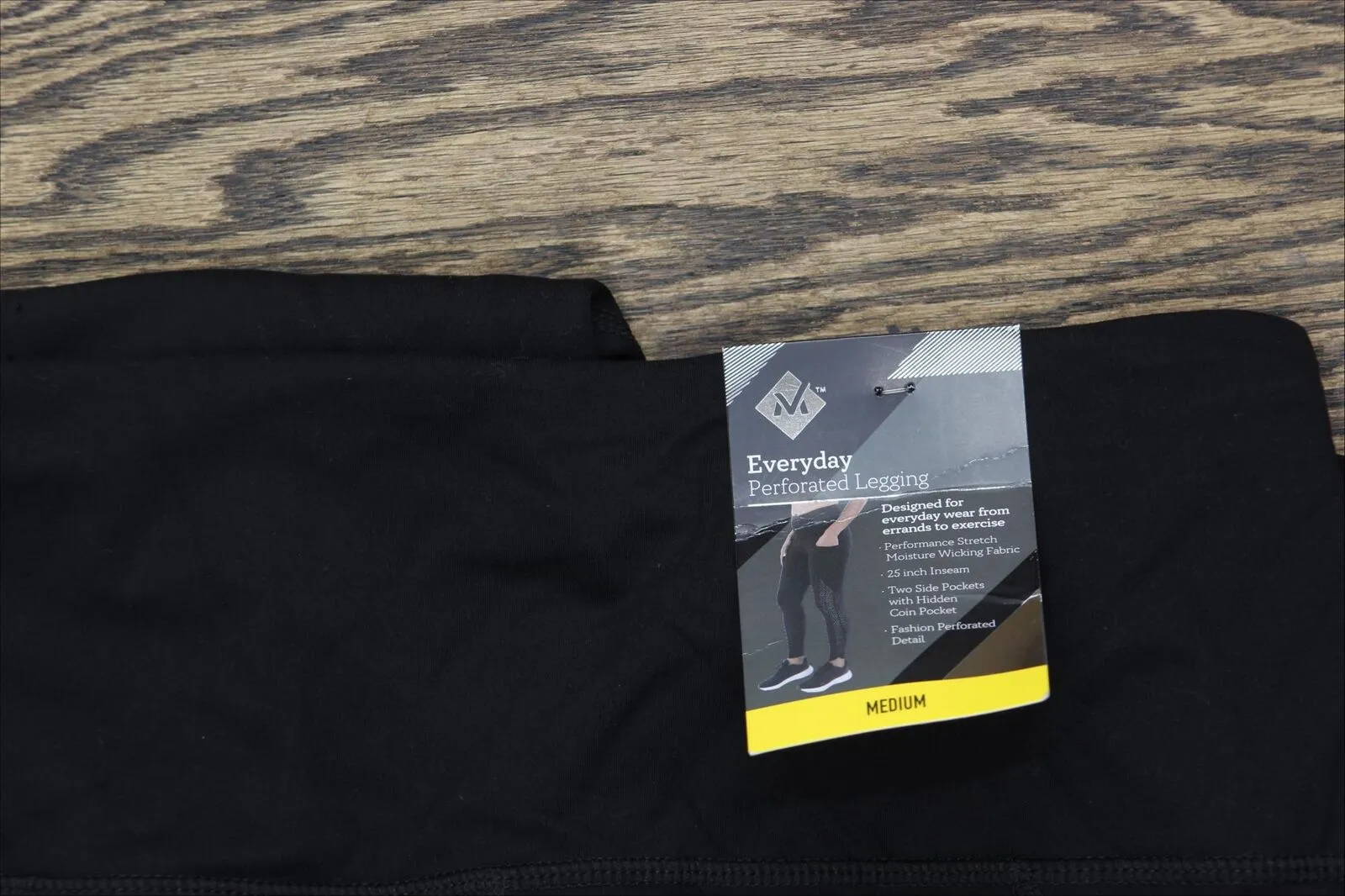 Member's Mark Womens Everyday Perforated Leggings A21-0012