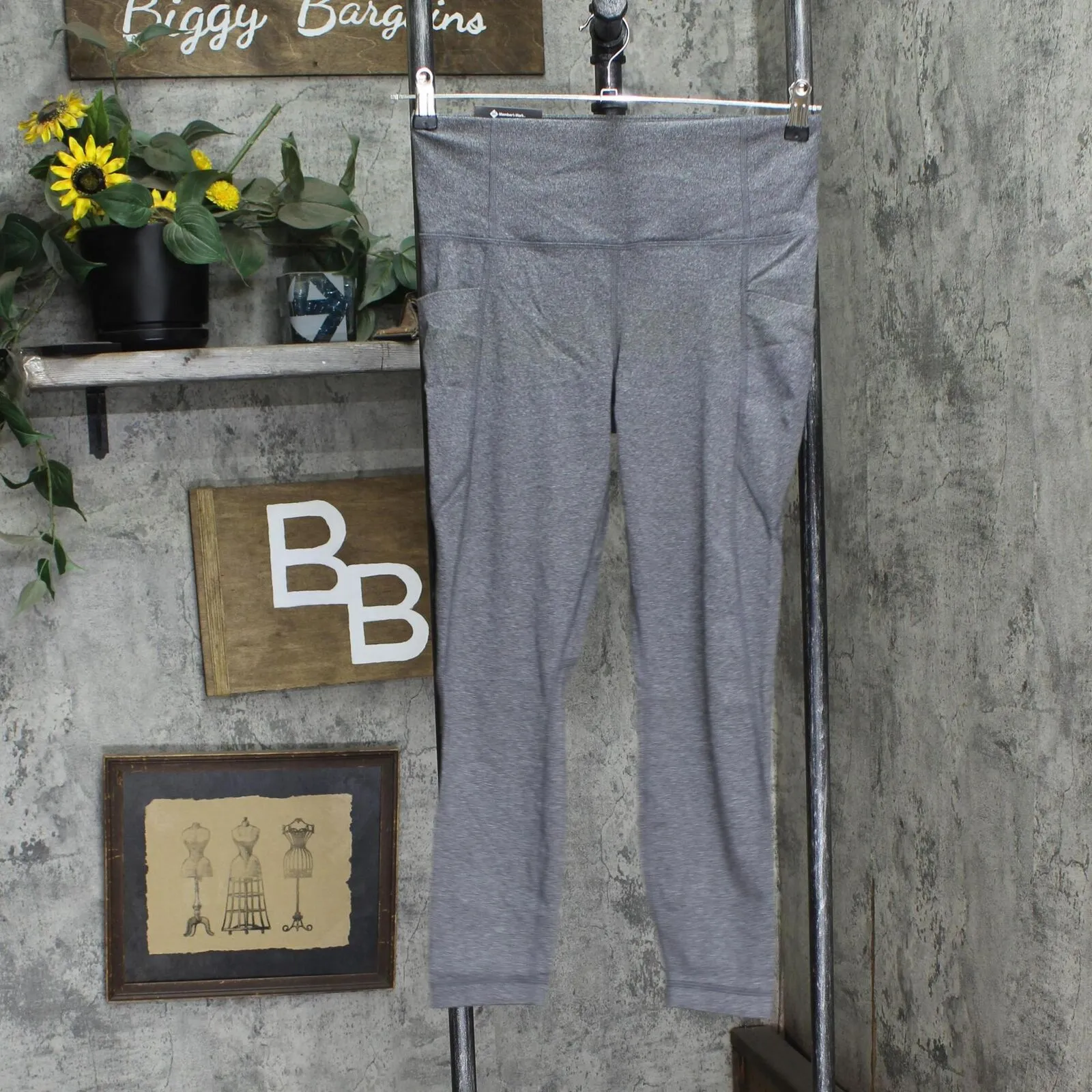 Member's Mark Womens High-Rise Everyday Ankle Leggings PW78212MM