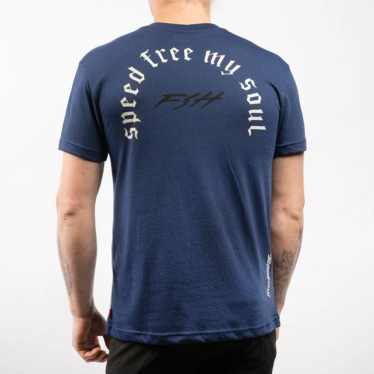 Menace SS Tech Tee - Midnight Navy