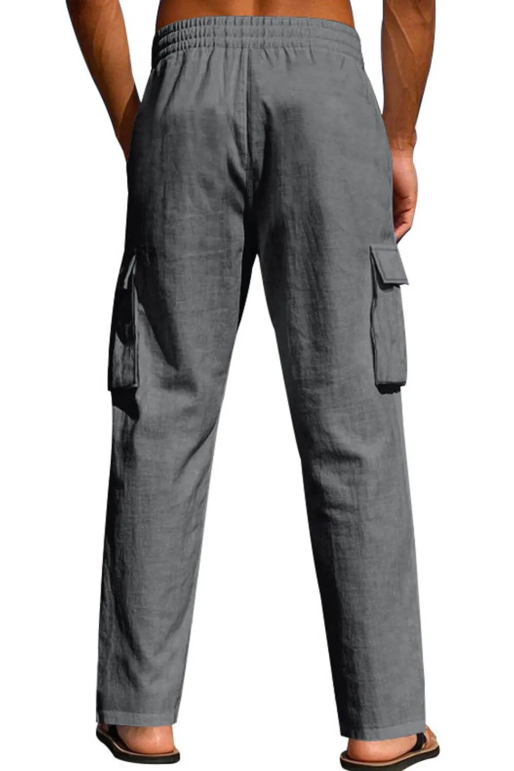 Men’s Drawstring Pants with Pockets – Everyday Utility