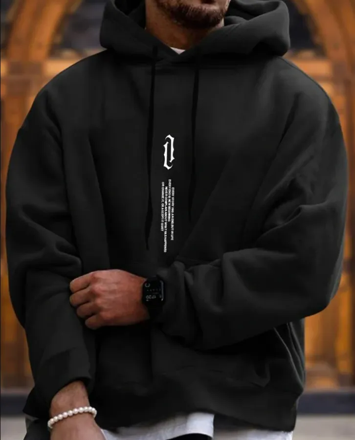 Men's hoodie: comfort and style
