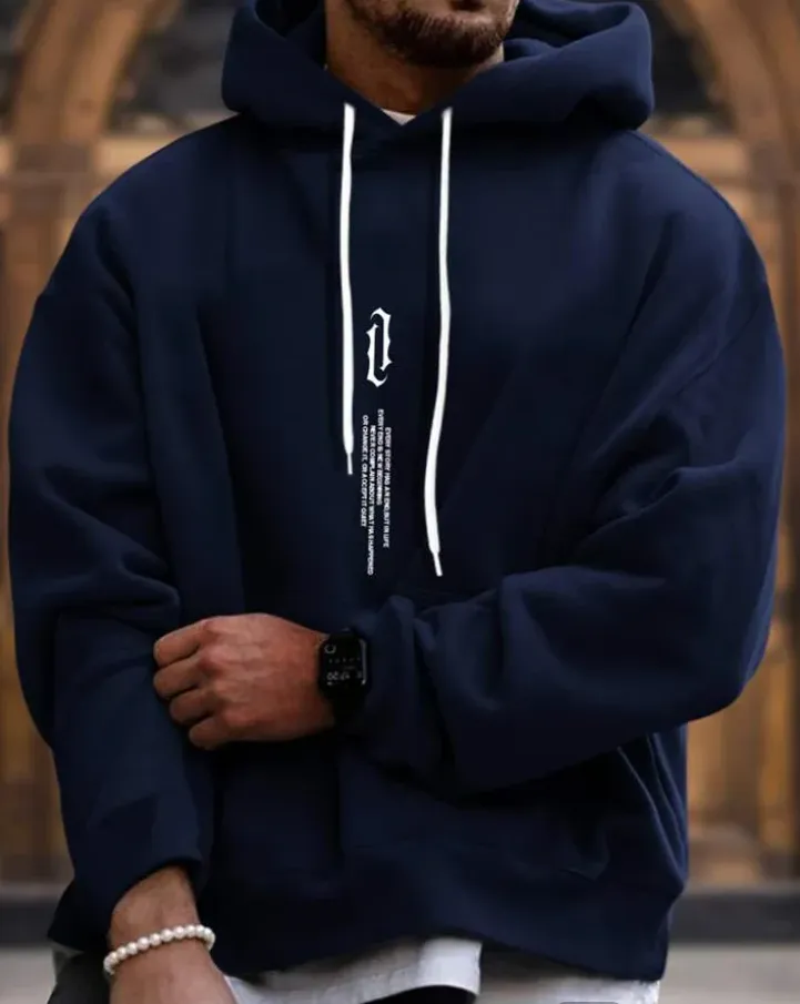 Men's hoodie: comfort and style